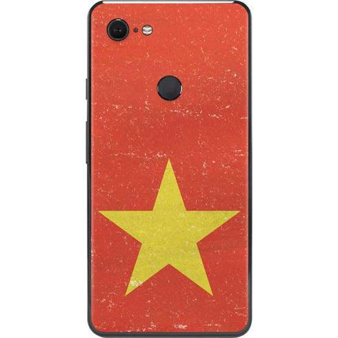 Vietnam Flag Distressed Google Pixel 3 XL Skin